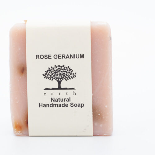 Rose Geranium Natural Handmade Soap