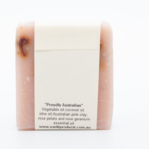 Rose Geranium Natural Handmade Soap - Image 2