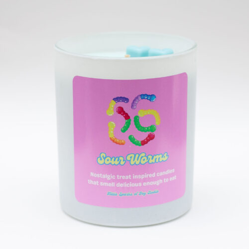 Sour Worms Scented Candle - Image 2